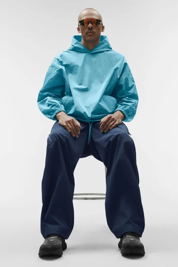 Axis Hooded Pullover - Blue Breeze